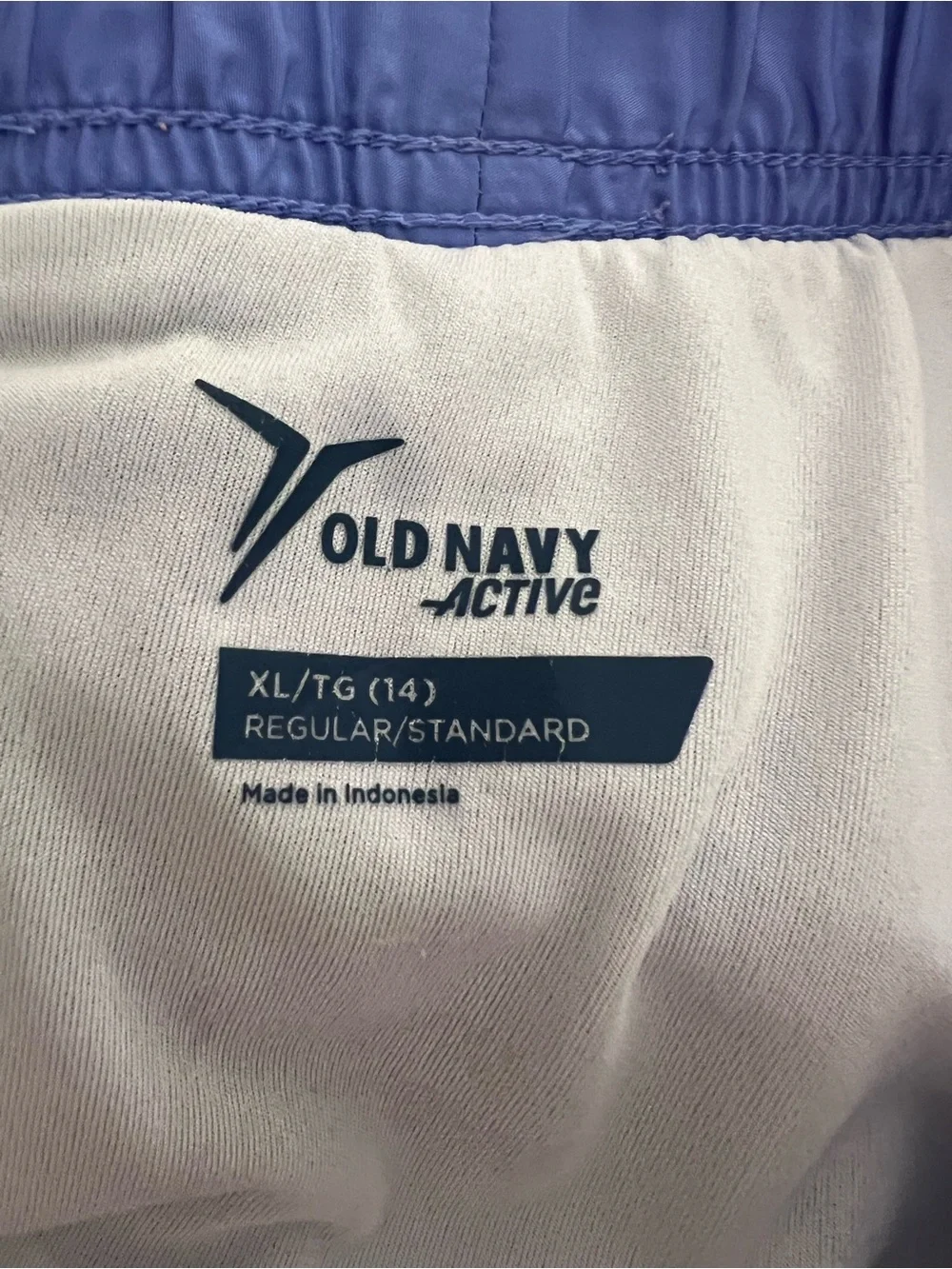 Old Navy Active Purple and White Athletic Shorts